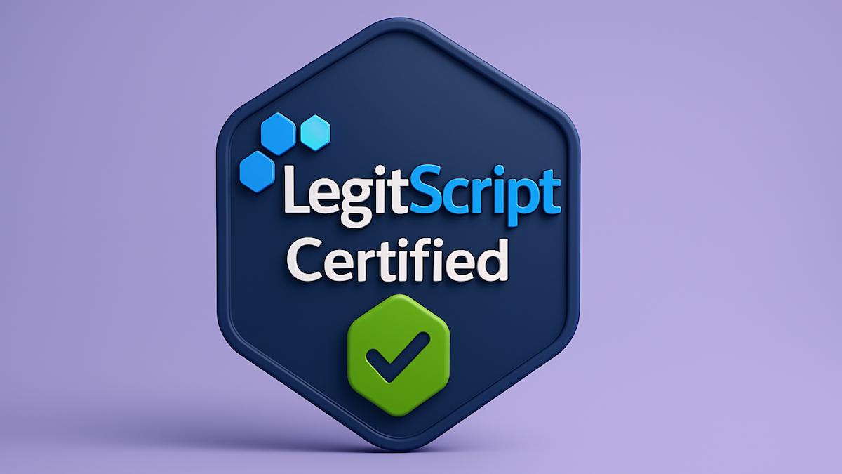 LegitScript Certification Help