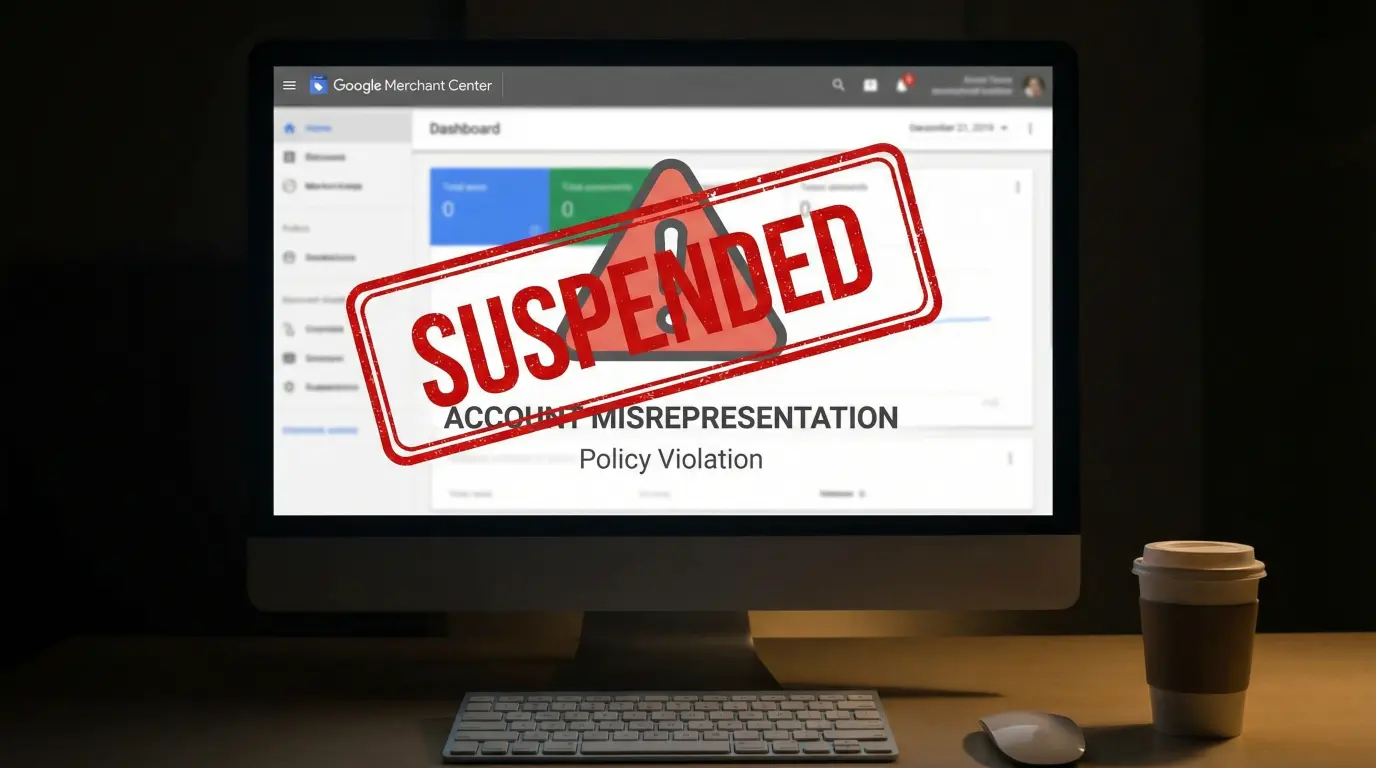 How We Fixed a Google Merchant Center Misrepresentation Suspension